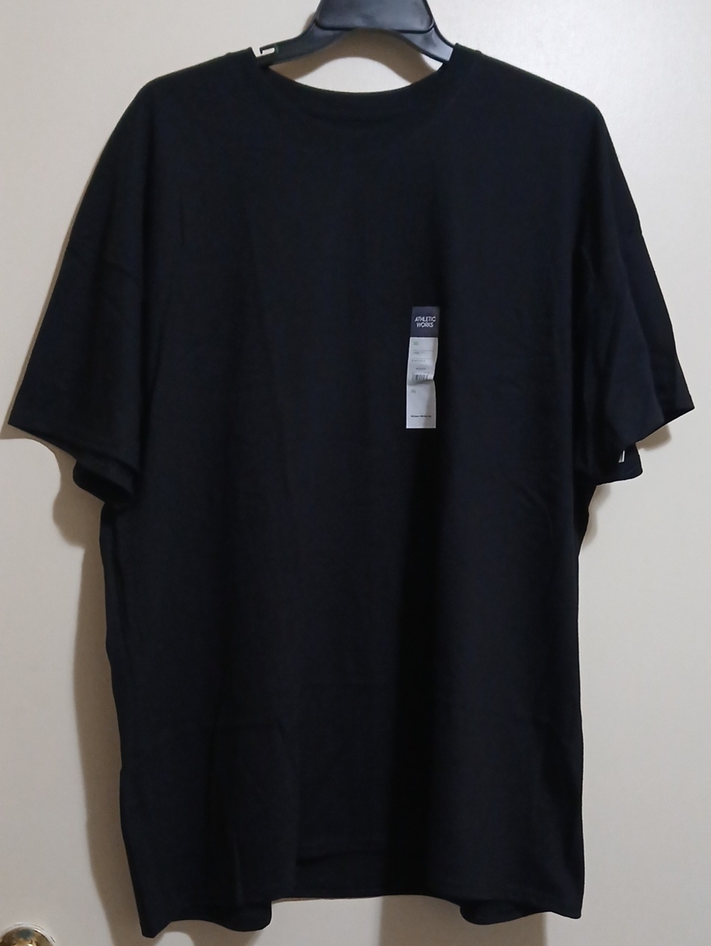 Athletic Works Men's 3X Cotton Active Tee with Short Sleeves
